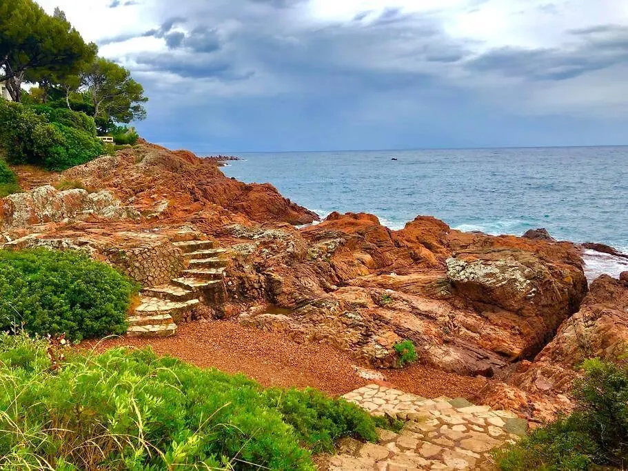 Rez-Jardin Renove A Saint-Raphael, Cote D'Azurアパートメント Saint-Raphaël